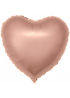 Шар (18''/46 см) Сердце, Розовое Золото